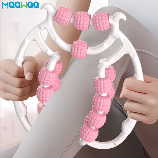 20-Wheel Annular Leg & Body Massager – Slim, Sculpt & Relax